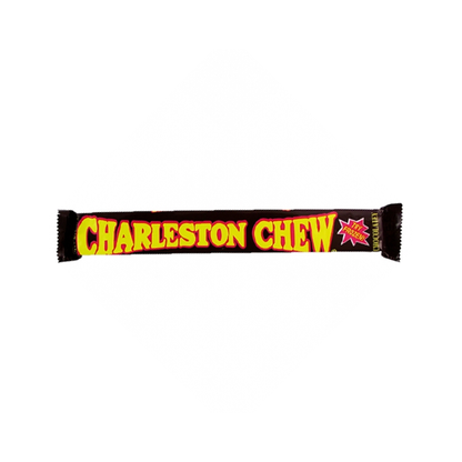 Charleston Chew Chocolate 1.85oz (53.2g), USA Chocolate Nougat Covered in Chocolate, Gluten Free - Frosty Sweet Factory