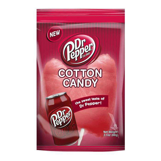 Dr Pepper Cotton Candy 3.1oz (88g), USA Cotton Candy Floss - Frosty Sweet Factory