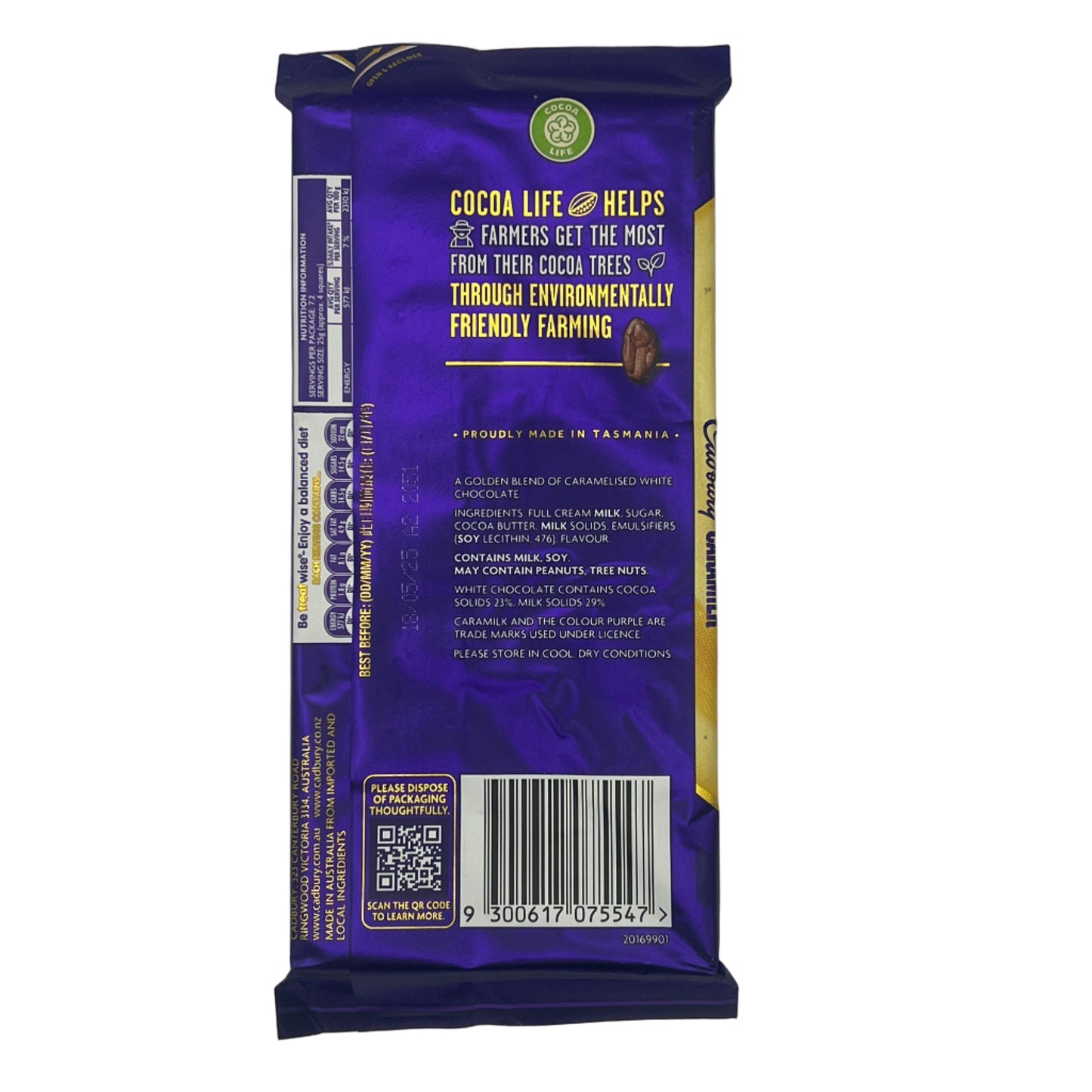 CLEARANCE: Cadbury Caramilk (180g), Australian White Chocolate