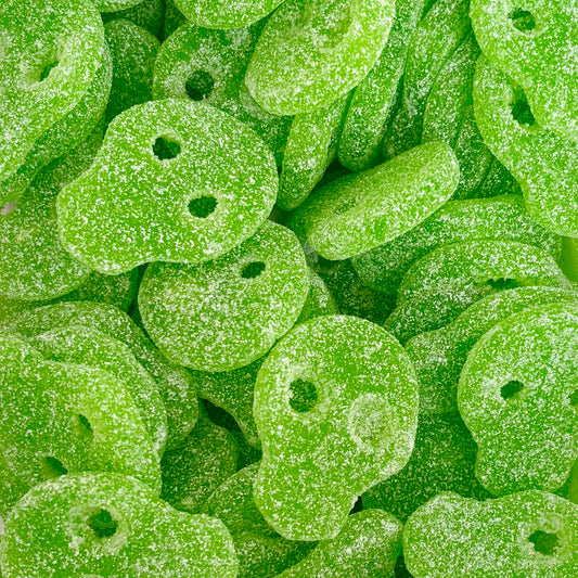 CandyCrave Fizzy Apple Skulls Pick N Mix Sweets Halal Vegan Vegetarian Candy