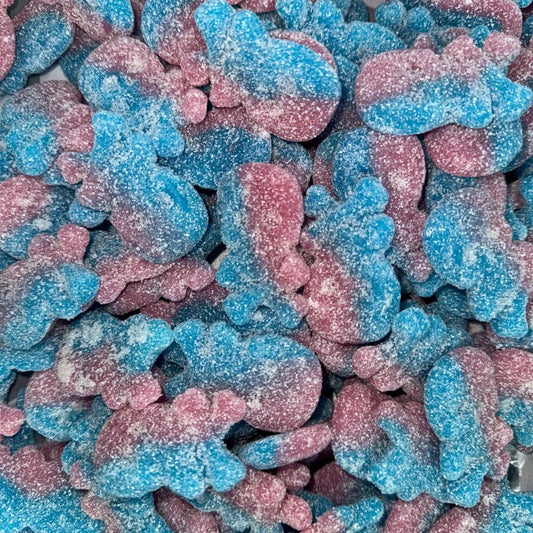 CandyCrave Fizzy Bubblegum Jelly Skulls Halal Vegan Vegetarian Candy Pick N Mix Sweets