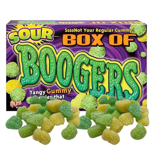 Flix Sour Box of Boogers Theater Box 3oz (85g), USA Candy - Frosty Sweet Factory