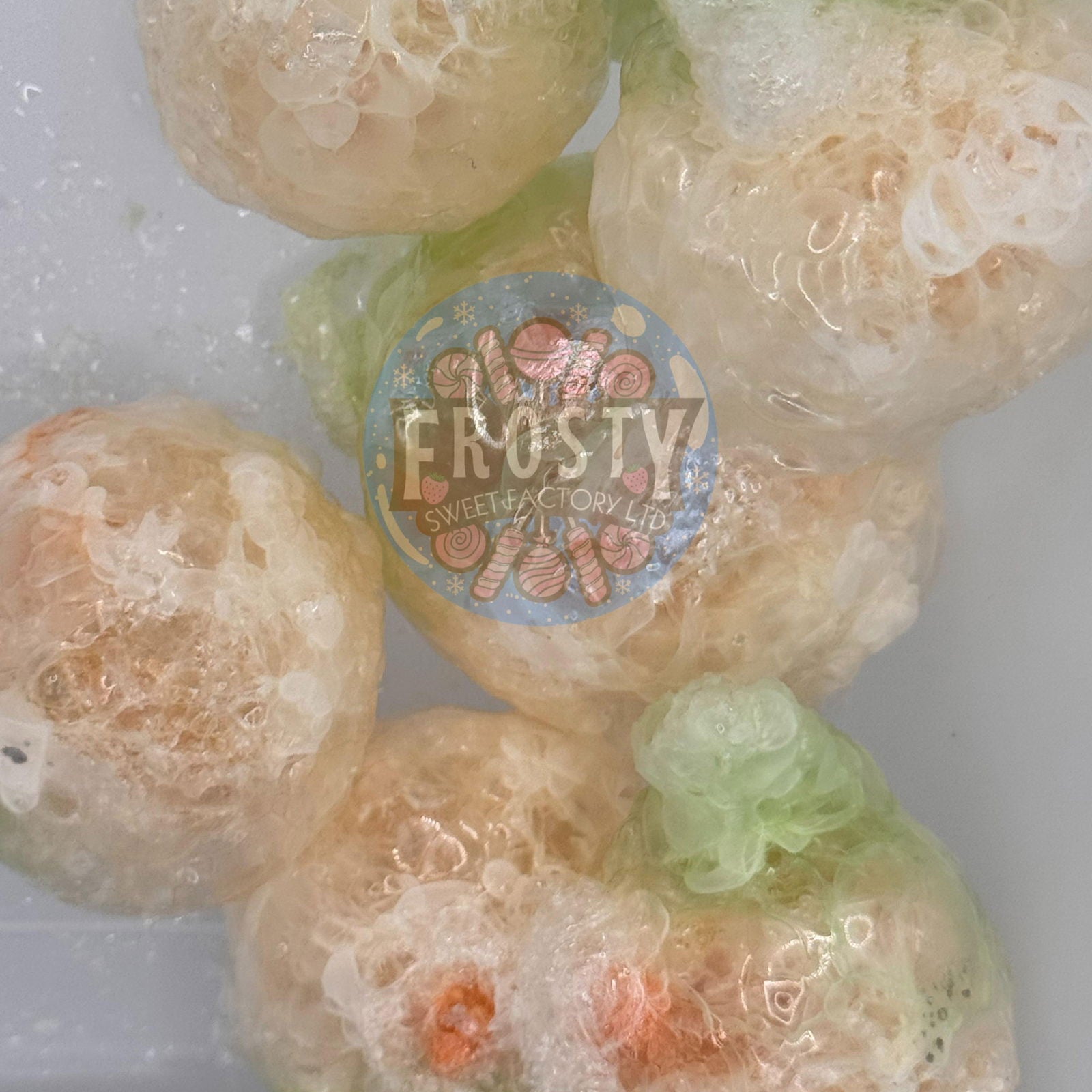 Freeze Dried Candy Fruit Orange Bursts 4D Fruit Sweets - Frosty Sweet Factory