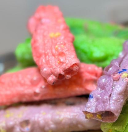 Freeze Dried Candy Fruit Roll Ups Stuffed Variety Mix Cotton Candy or Fluff Sweets - Frosty Sweet Factory