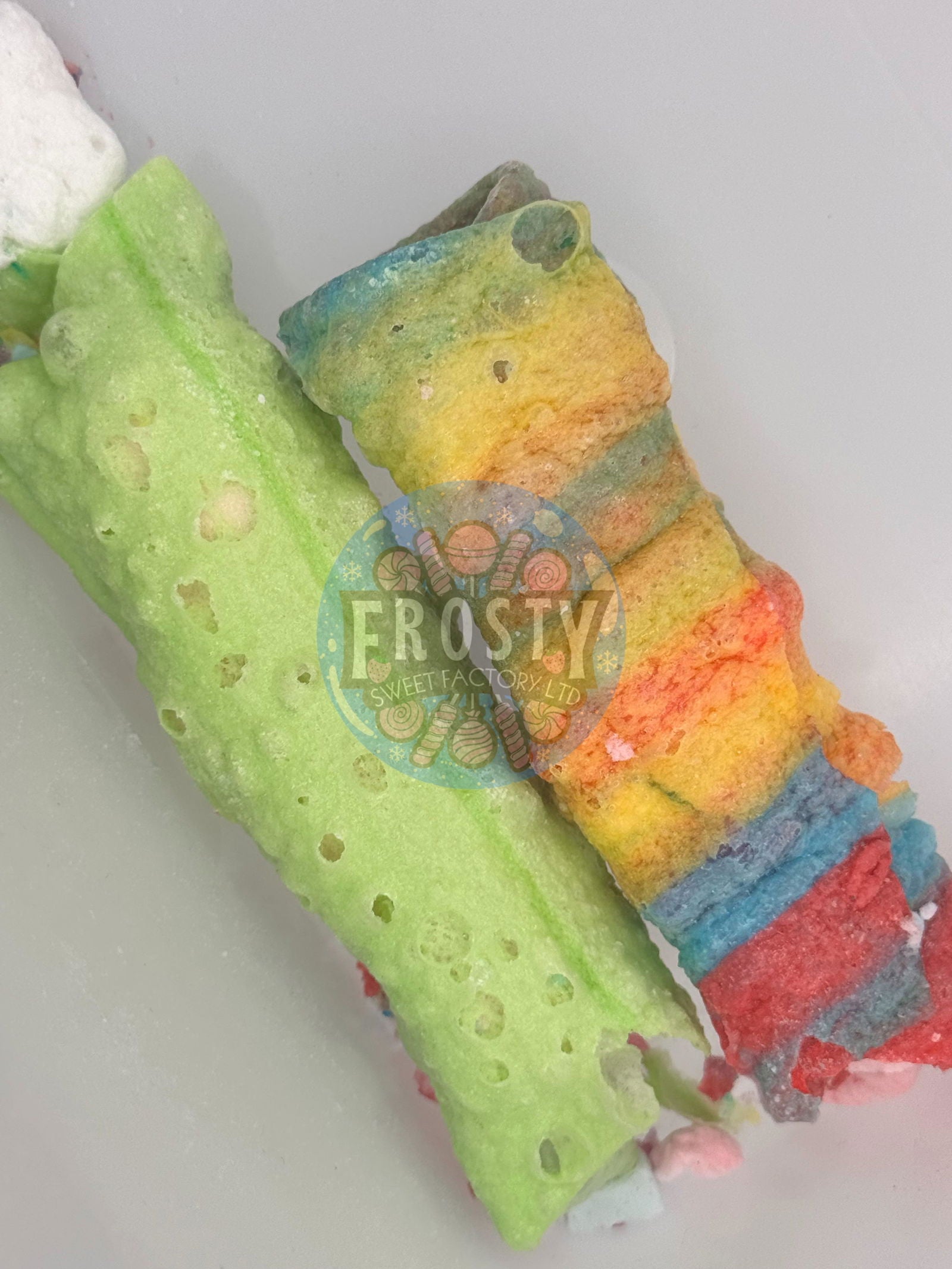 Freeze Dried Candy Fruit Roll Ups Stuffed Variety Mix Cotton Candy or Fluff Sweets - Frosty Sweet Factory