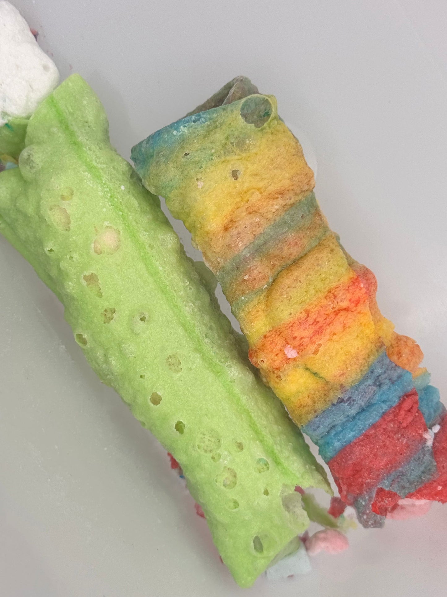 Freeze Dried Candy Fruit Roll Ups Stuffed Variety Mix Cotton Candy or Fluff Sweets - Frosty Sweet Factory