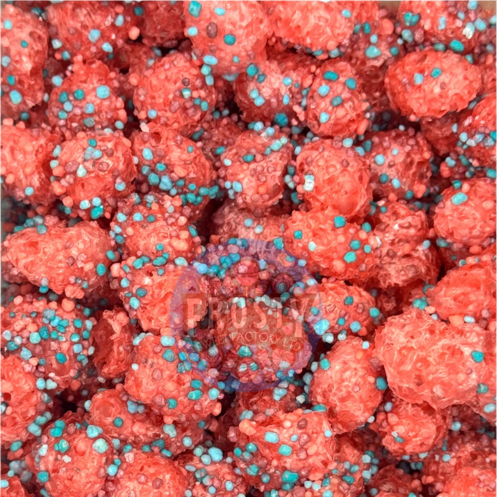 Freeze Dried Candy Nerds Clusters Berry Punch Rush Limited Time Football Season USA Sweets - Frosty Sweet Factory