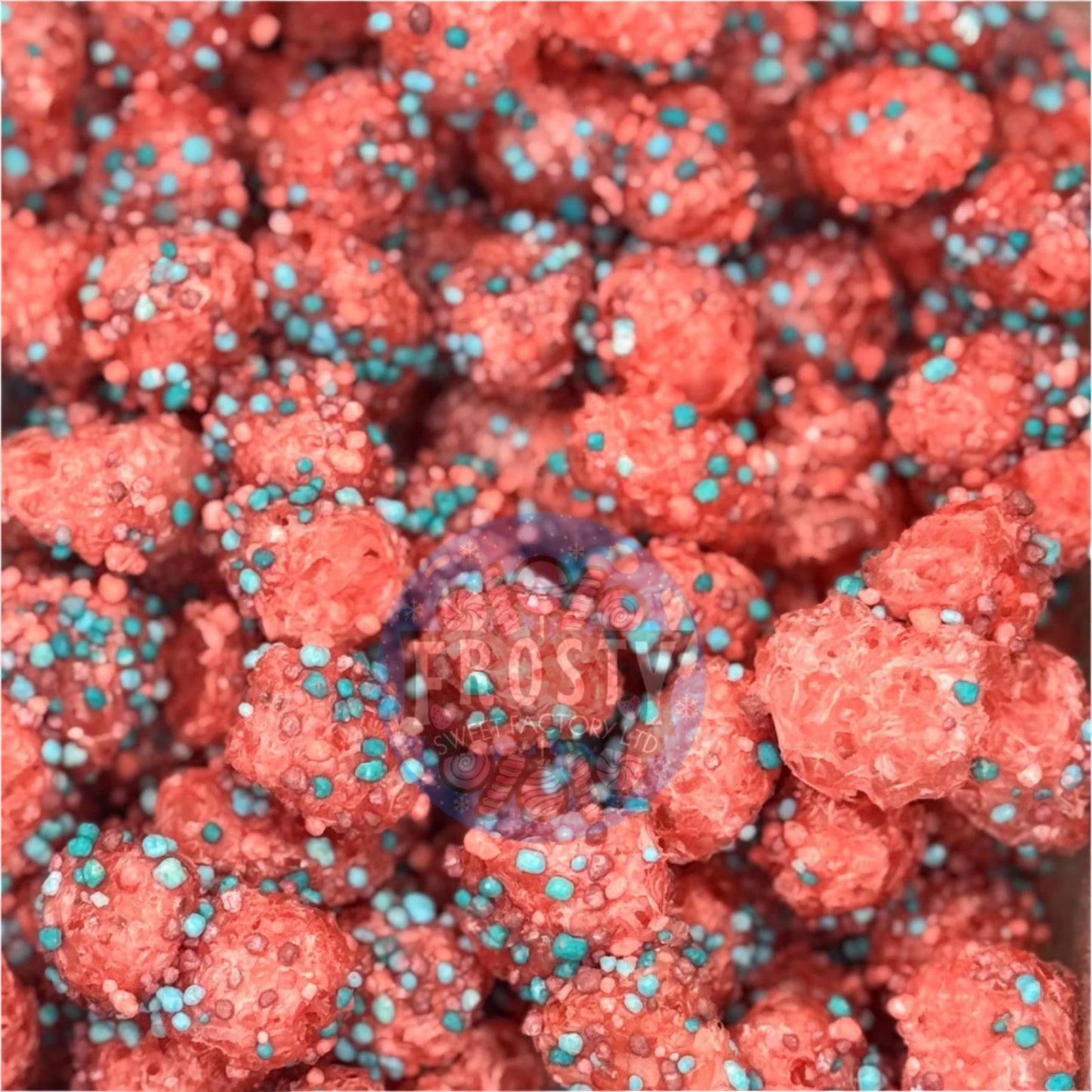 Freeze Dried Candy Nerds Clusters Berry Punch Rush Limited Time Football Season USA Sweets - Frosty Sweet Factory