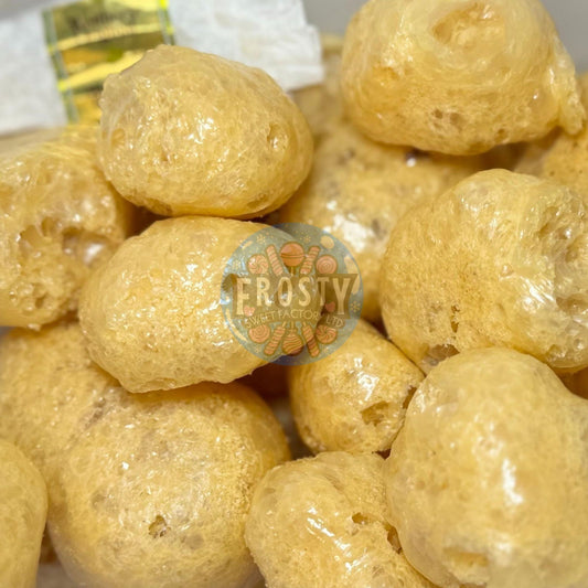 Freeze Dried Candy Puff Pops Caramel Apple Balls USA Sweets - Frosty Sweet Factory