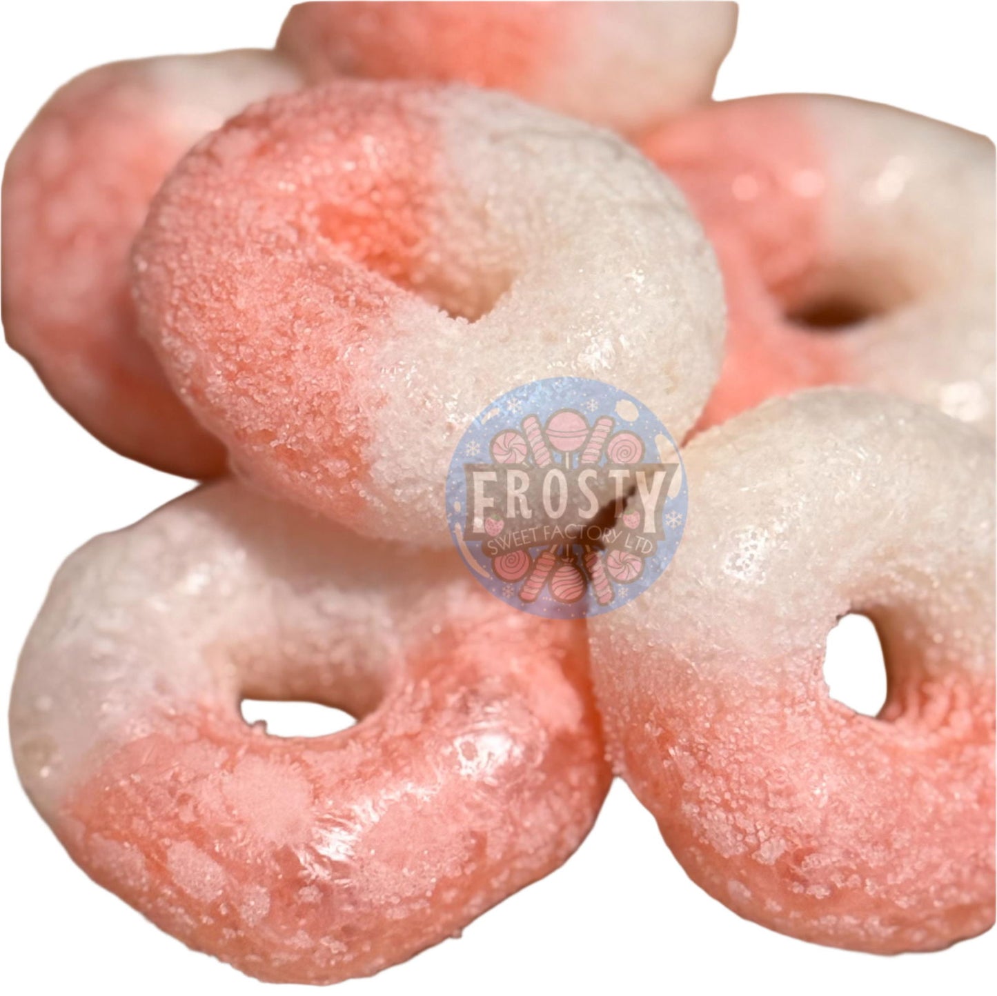 Freeze Dried Candy Watermelon Rings USA Sweets - Frosty Sweet Factory