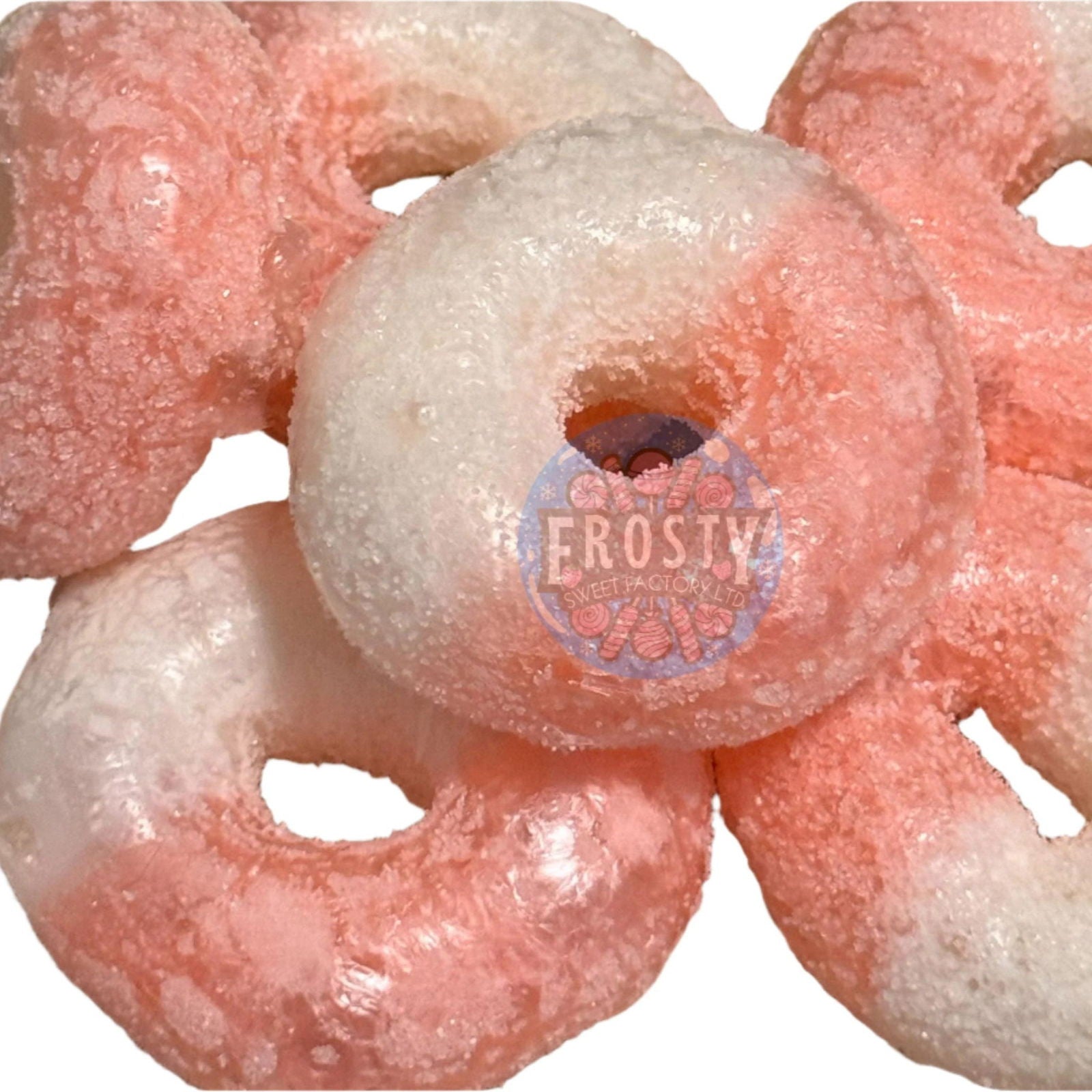 Freeze Dried Candy Watermelon Rings USA Sweets - Frosty Sweet Factory