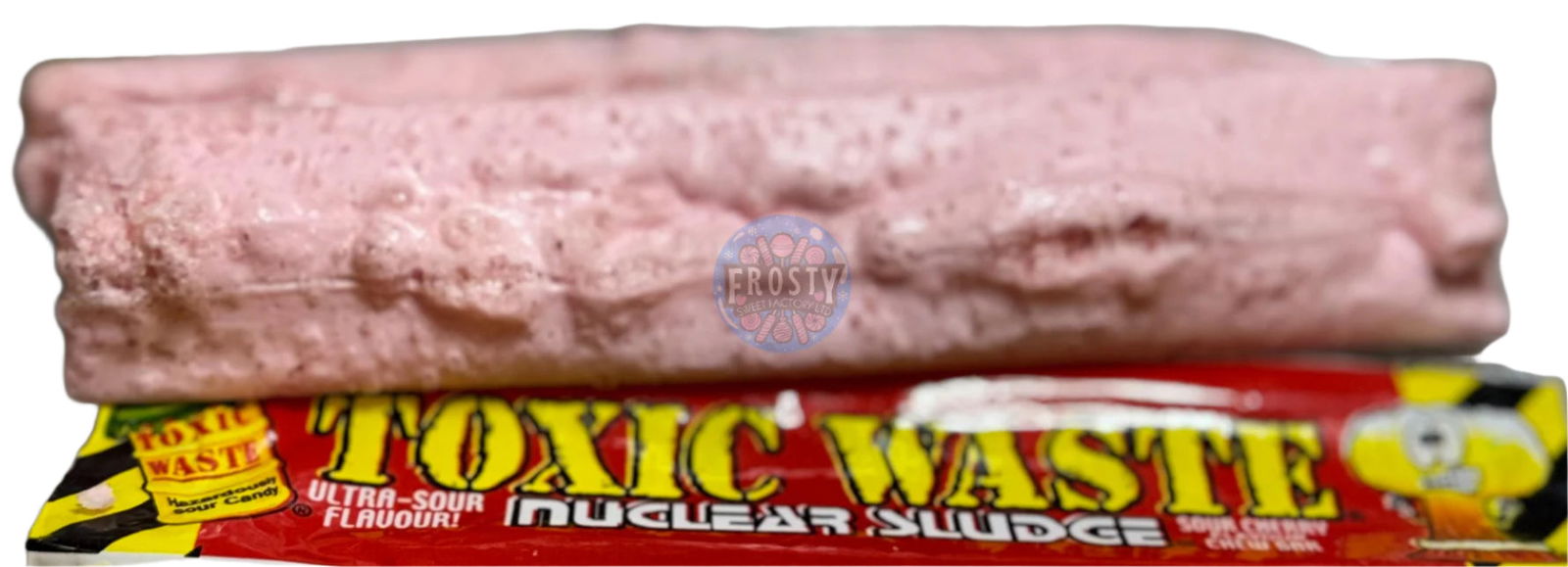 Freeze Dried Chew Bar Toxic Waste Nuclear Sludge Chew Bar Cherry Chew Bar Sour Sweets Candy - Frosty Sweet Factory