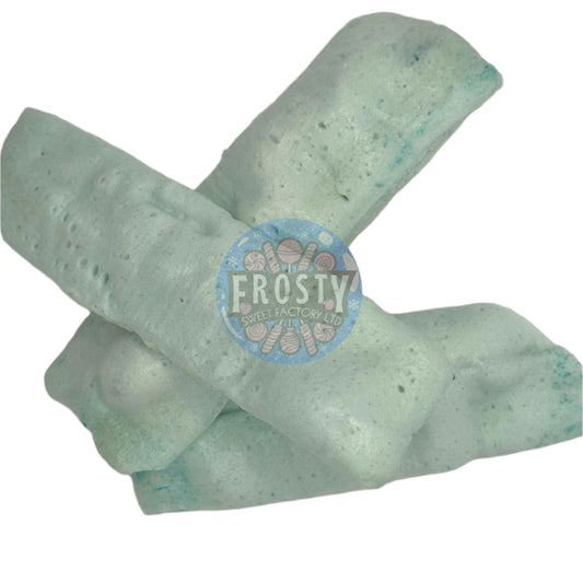 Freeze Dried Chew Bars Tango Sherbet Shockers Sour Fizz Blue Raspberry Chew Bar Sour Sweets Candy - Frosty Sweet Factory