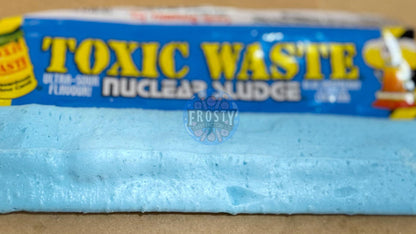 Freeze Dried Chew Bars Toxic Waste Nuclear Sludge Chew Bar Blue Raspberry Chew Bar Sour Sweets Candy - Frosty Sweet Factory