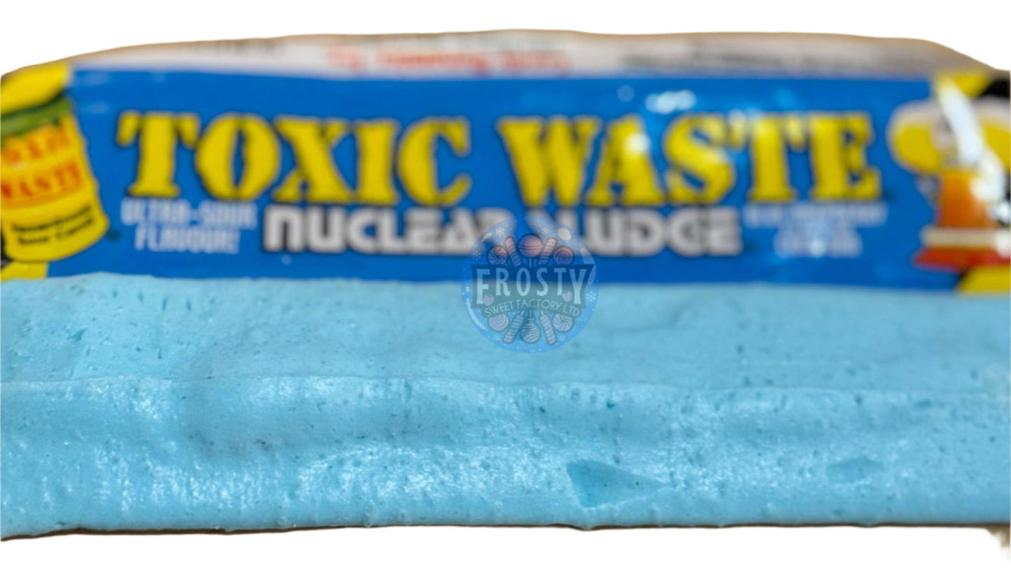 Freeze Dried Chew Bars Toxic Waste Nuclear Sludge Chew Bar Blue Raspberry Chew Bar Sour Sweets Candy - Frosty Sweet Factory