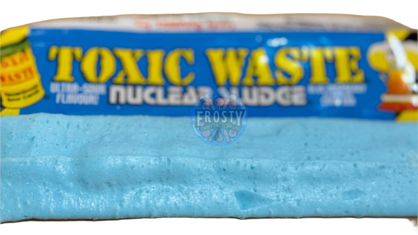 Freeze Dried Chew Bars Toxic Waste Nuclear Sludge Chew Bar Blue Raspberry Chew Bar Sour Sweets Candy - Frosty Sweet Factory
