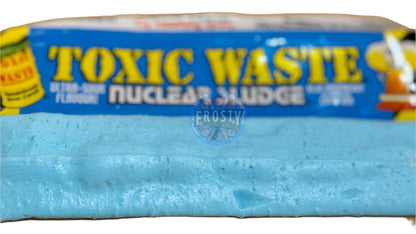 Freeze Dried Chew Bars Toxic Waste Nuclear Sludge Chew Bar Blue Raspberry Chew Bar Sour Sweets Candy - Frosty Sweet Factory
