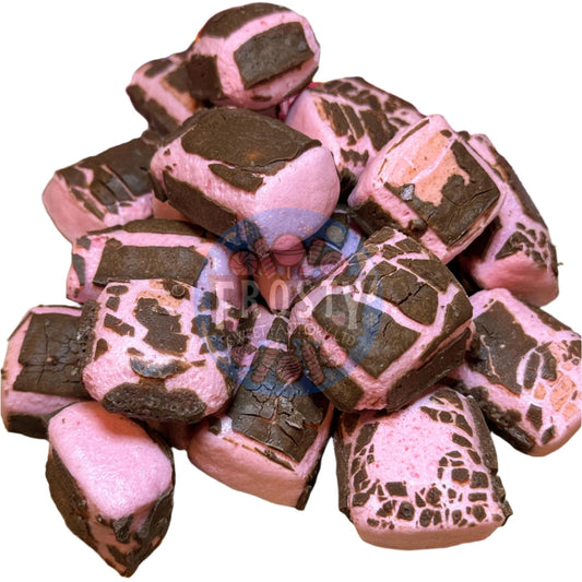 Freeze Dried Chocolate Charlie Chew USA Strawberry Sweets Candy - Frosty Sweet Factory