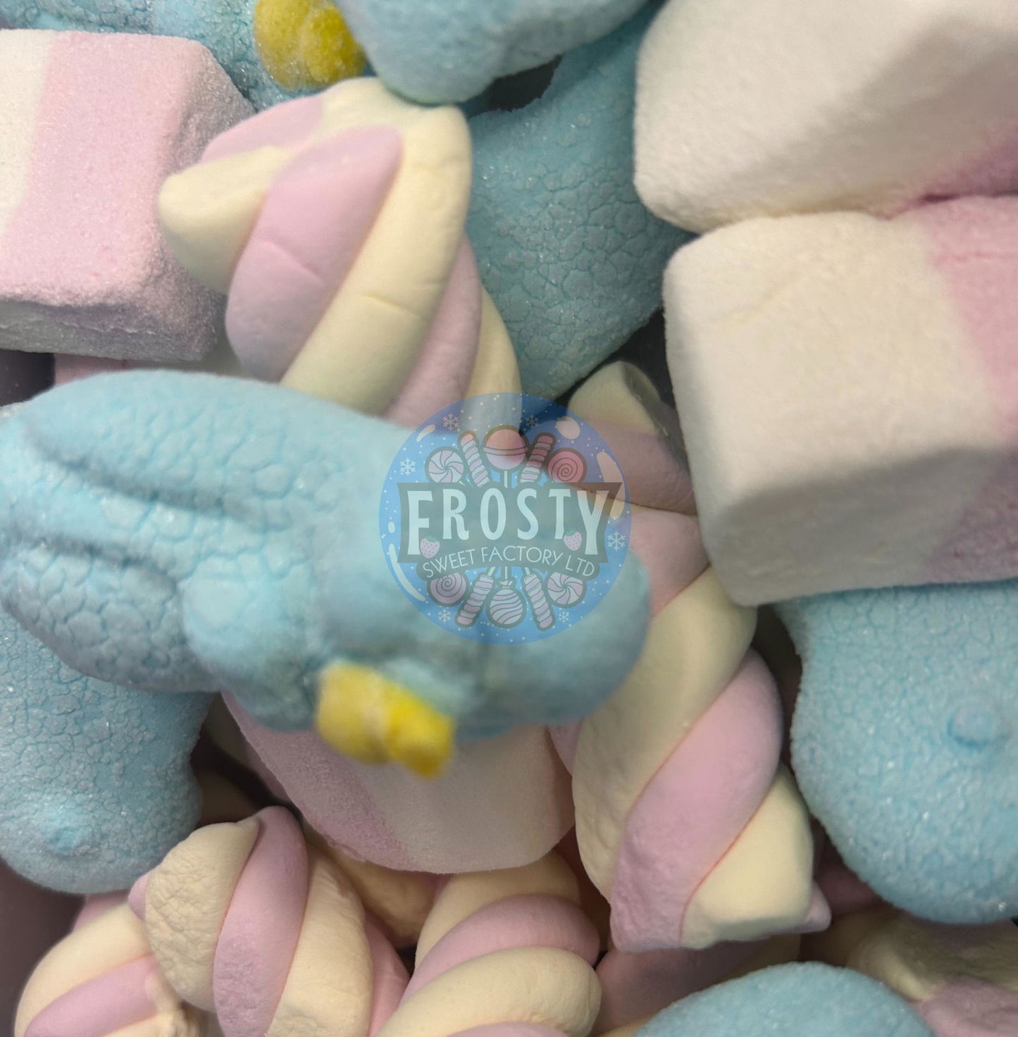 Freeze Dried Marshmallows Variety Mix Mallows Marshmallow Candy Sweets - Frosty Sweet Factory