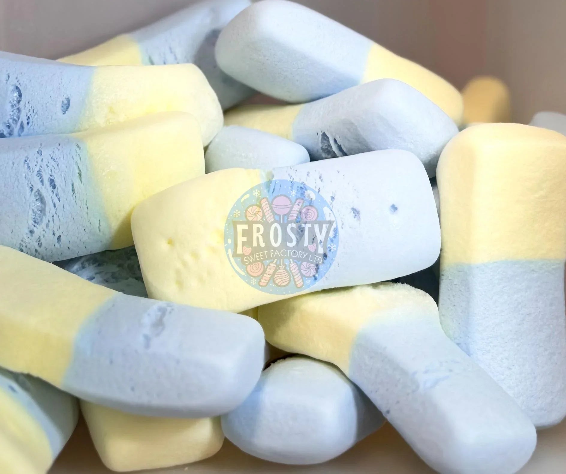 Freeze Dried Sweets Squash Blocks Candy - Frosty Sweet Factory