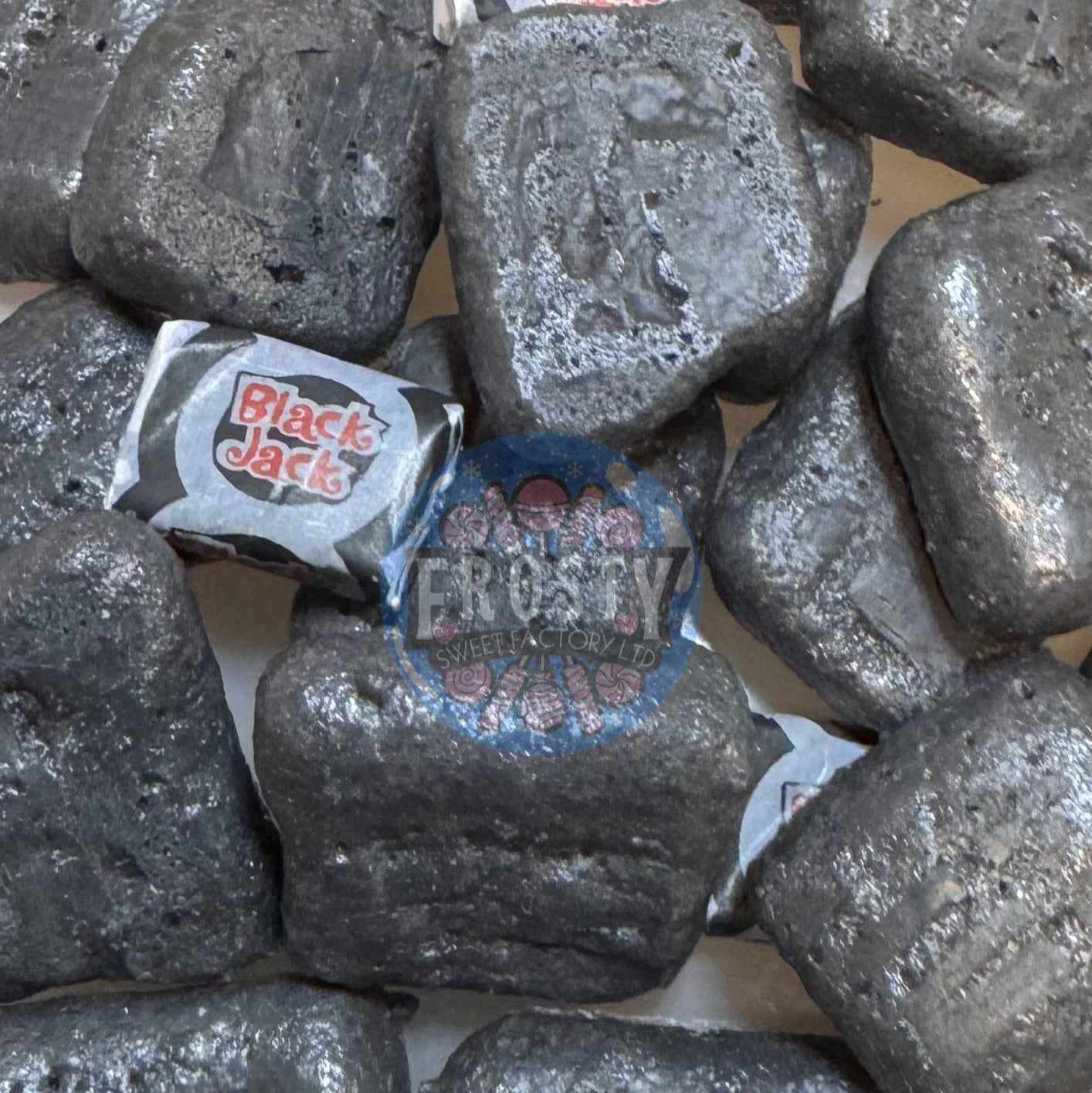 Freeze Dried Sweets Black Sprats Candy - Frosty Sweet Factory