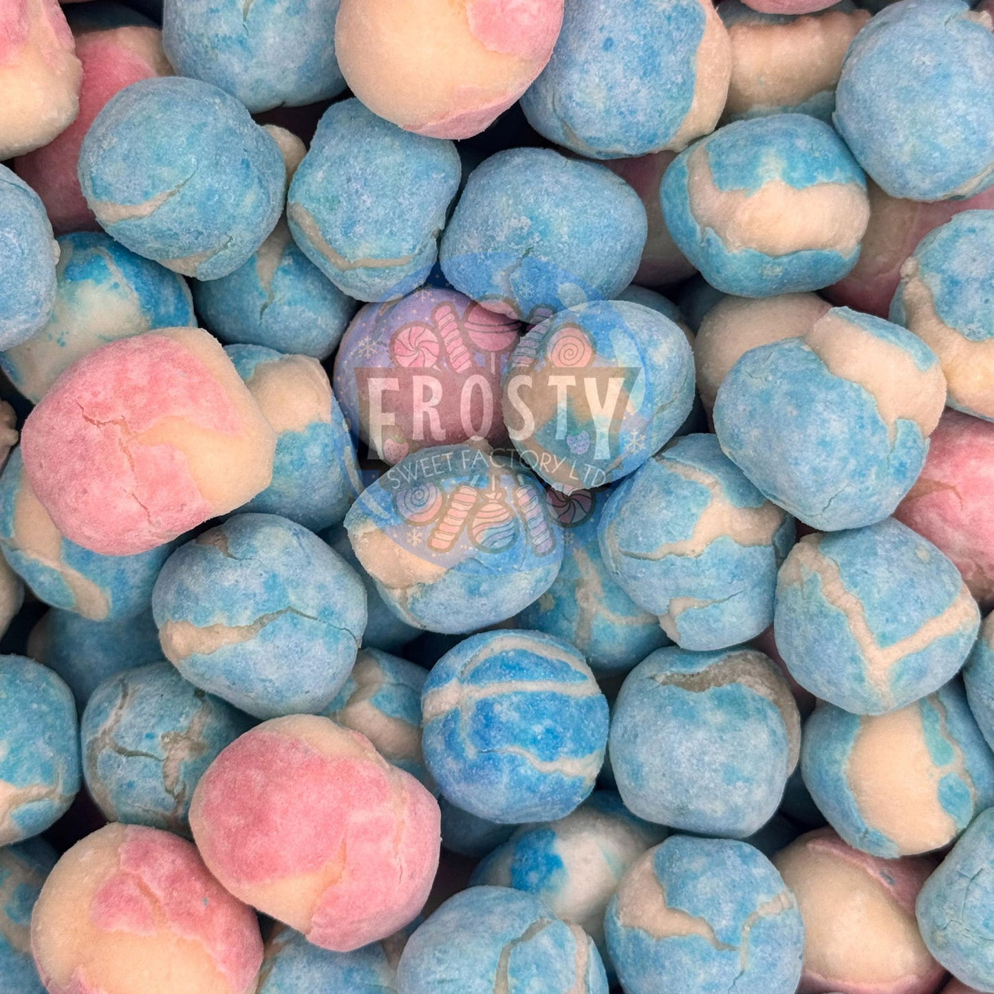 Freeze Dried Sweets Bon Bons Bubblegum Candy - Frosty Sweet Factory