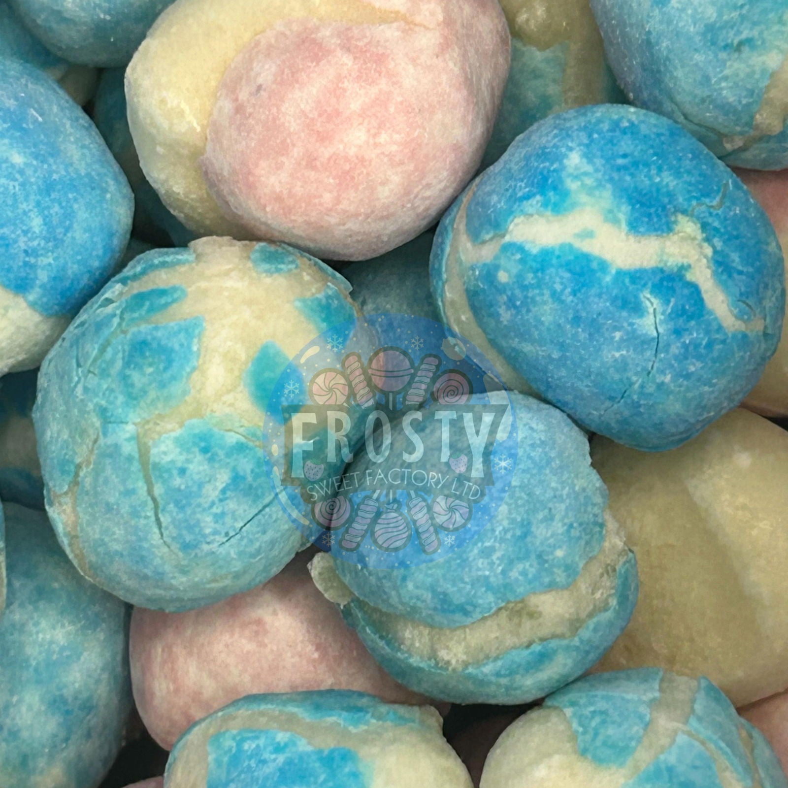 Freeze Dried Sweets Bon Bons Bubblegum Candy - Frosty Sweet Factory