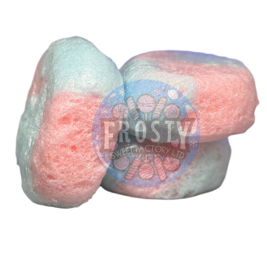 Freeze Dried Sweets Candy Floss Discs Candy - Frosty Sweet Factory