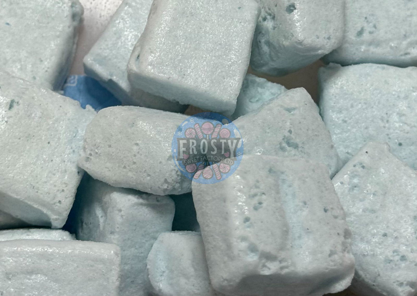 Freeze Dried Sweets Chewits Blue Raspberry Flavour Bites Candy - Frosty Sweet Factory