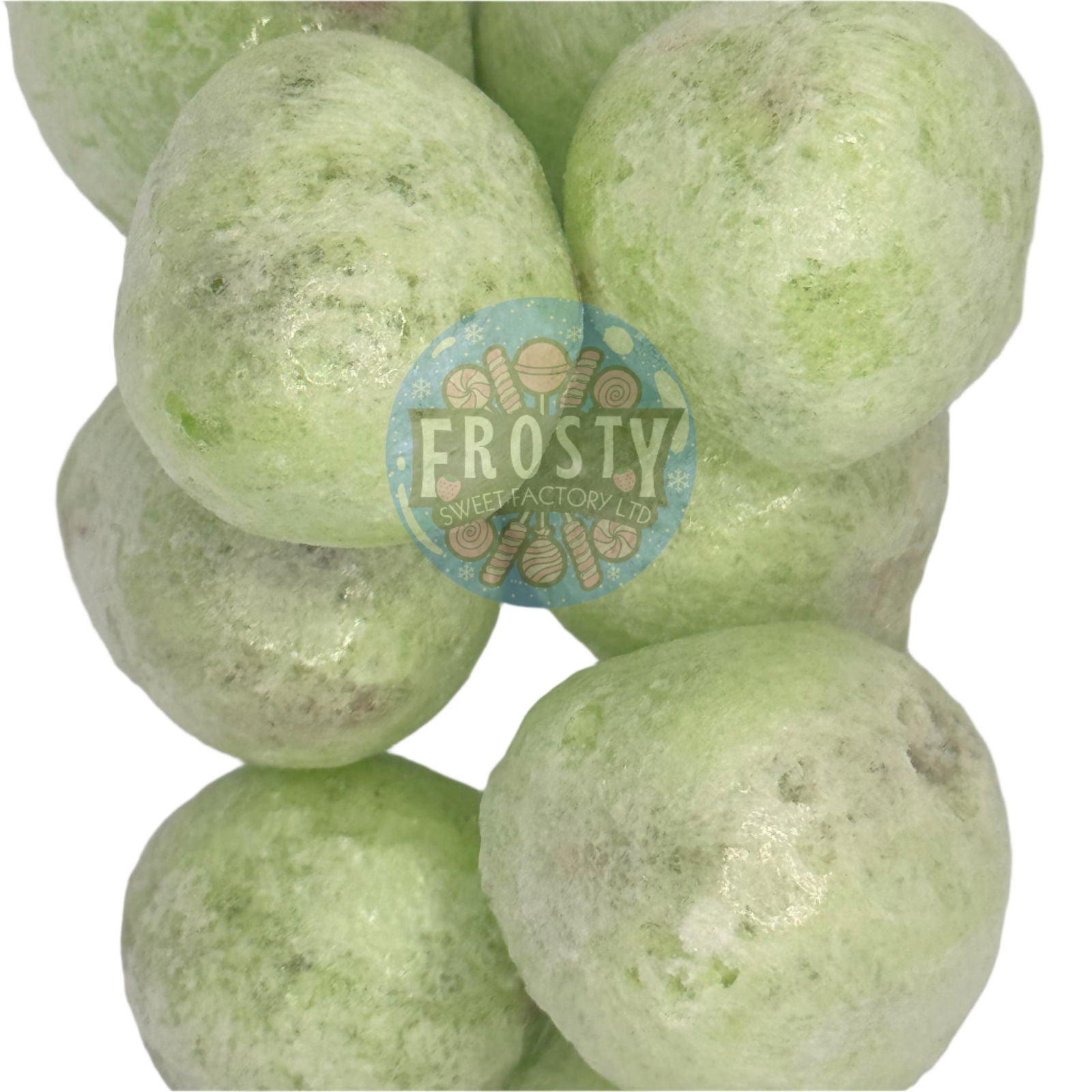 Freeze Dried Sweets Chocolate Limes Puff Balls Chocolate Candy - Frosty Sweet Factory