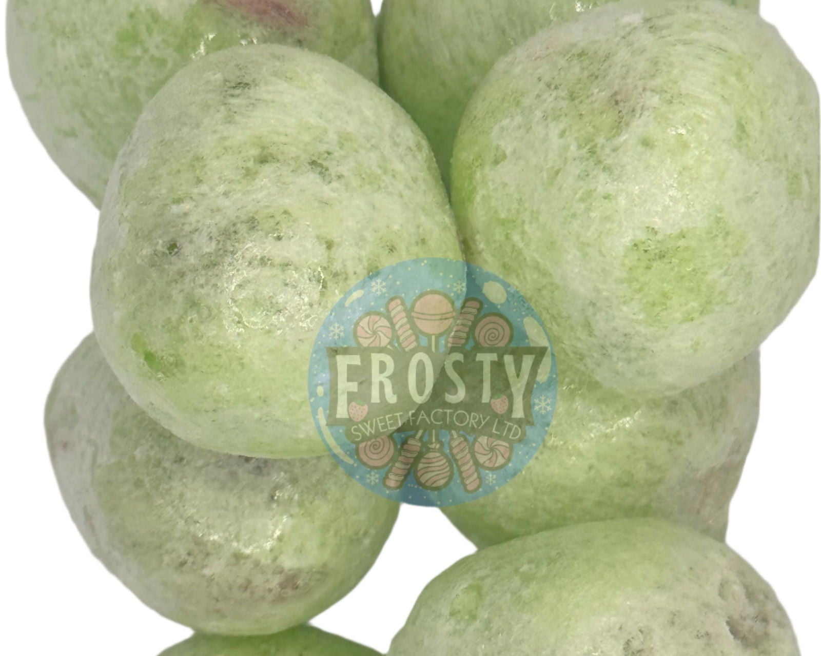 Freeze Dried Sweets Chocolate Limes Puff Balls Chocolate Candy - Frosty Sweet Factory