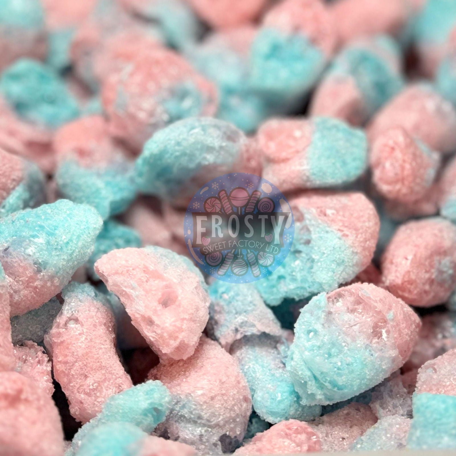 Freeze Dried Sweets Fizzy Bubblegum Bottles Candy - Frosty Sweet Factory