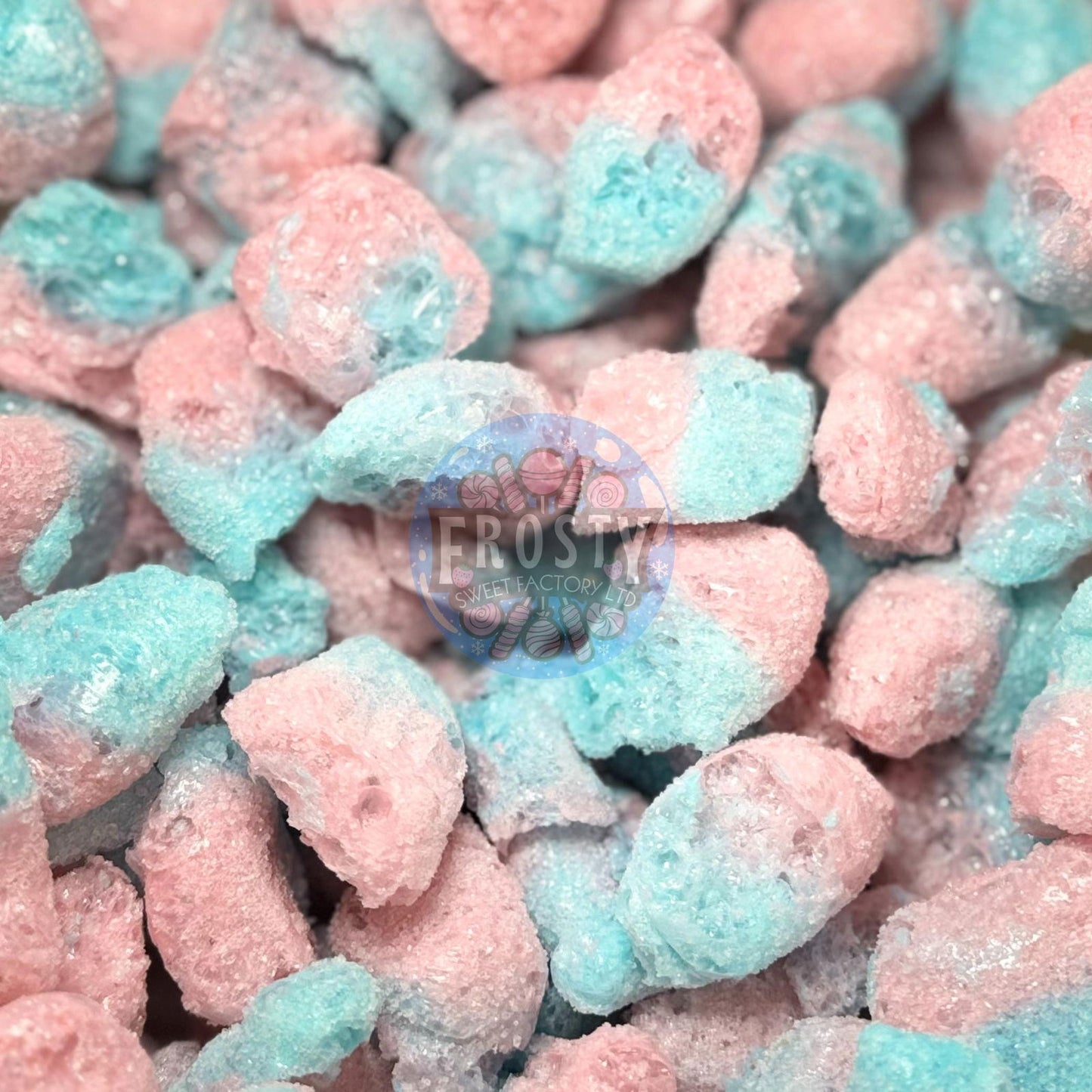 Freeze Dried Sweets Fizzy Bubblegum Bottles Candy - Frosty Sweet Factory