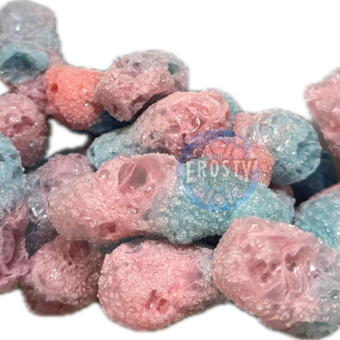 Freeze Dried Sweets Fizzy Bubblegum Bottles Candy - Frosty Sweet Factory