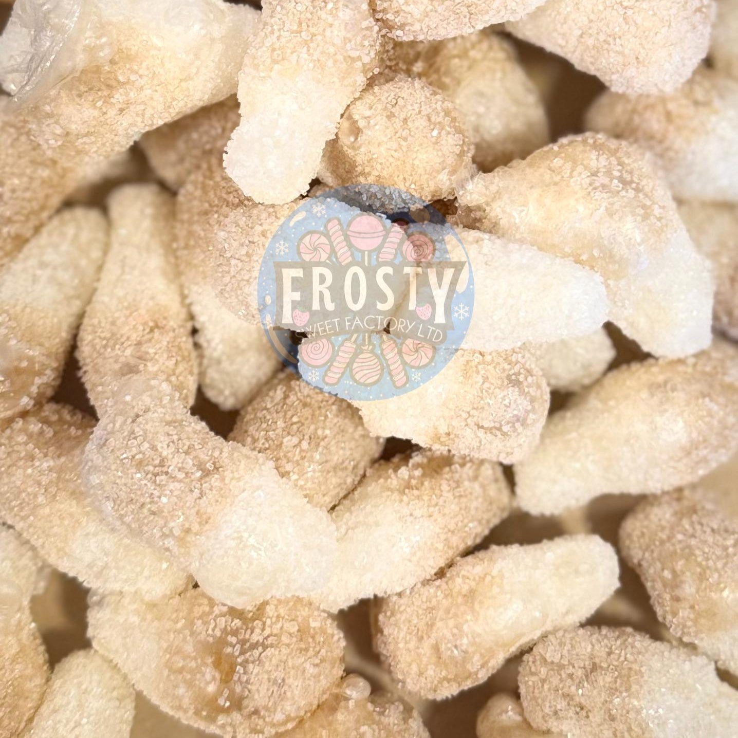 Freeze Dried Sweets Fizzy Cola Bottles Candy - Frosty Sweet Factory