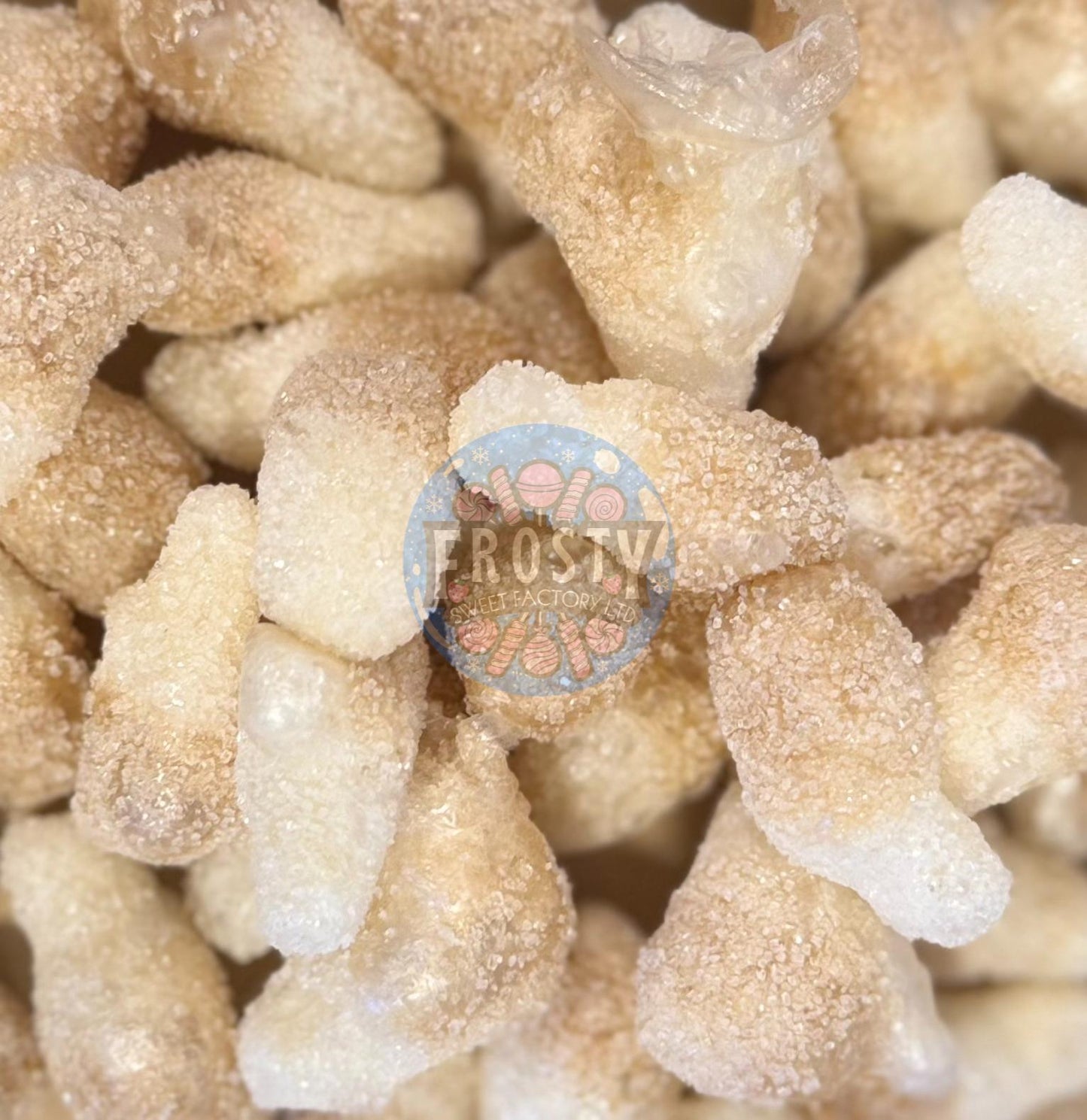 Freeze Dried Sweets Fizzy Cola Bottles Candy - Frosty Sweet Factory