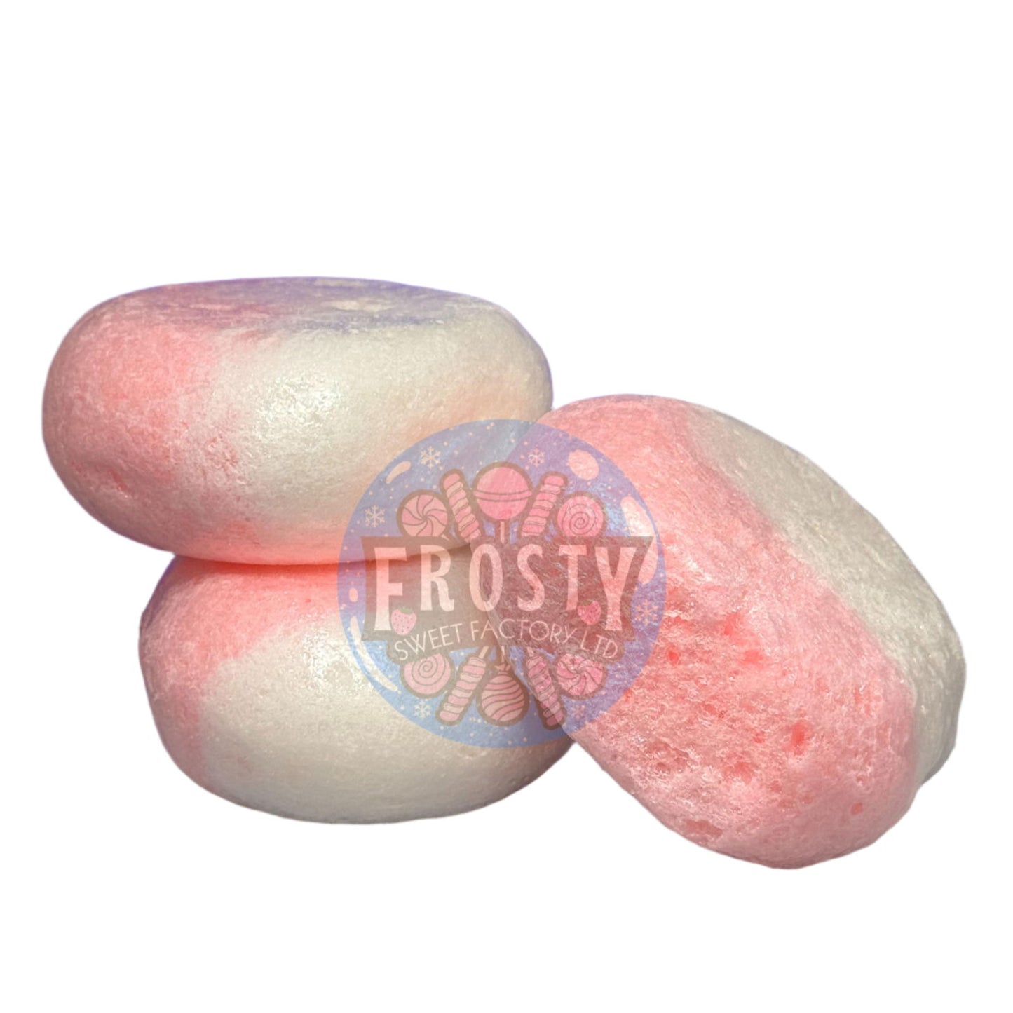 Freeze Dried Sweets Jumbo Marshmallow Discs Candy - Frosty Sweet Factory
