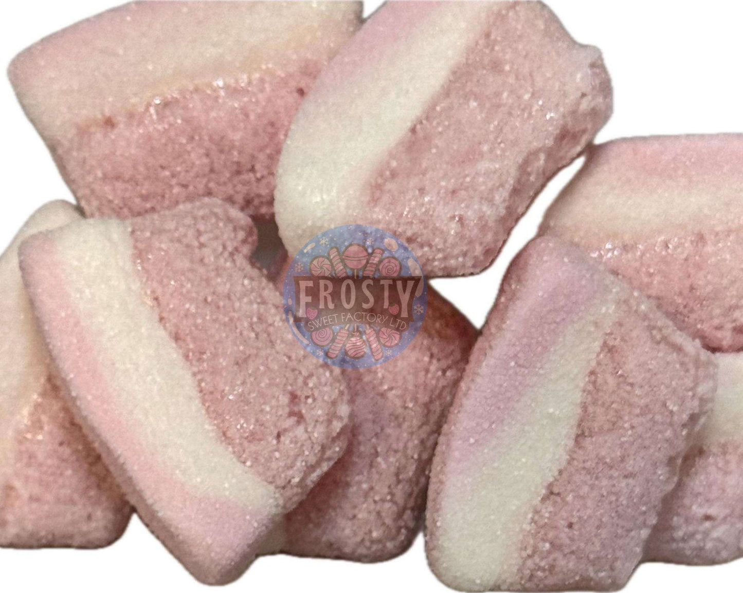 Freeze Dried Sweets Sour Strawberry Slices Pick N Mix Candy - Frosty Sweet Factory