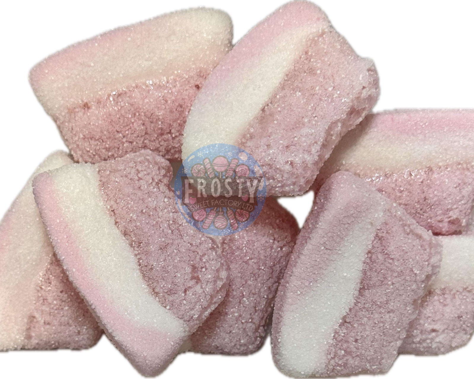 Freeze Dried Sweets Sour Strawberry Slices Pick N Mix Candy - Frosty Sweet Factory