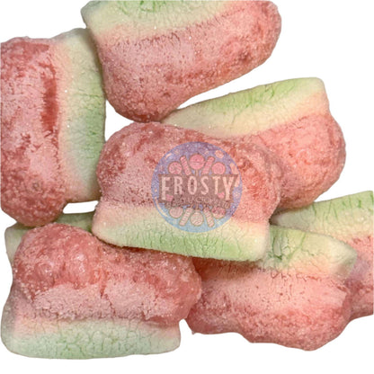 Freeze Dried Sweets Sour Strawberry Slices Pick N Mix Candy - Frosty Sweet Factory