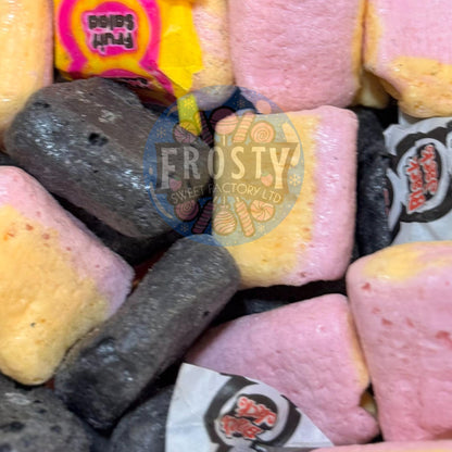 Freeze Dried Sweets Black Sprats & Fruit Salads Sprats Candy - Frosty Sweet Factory