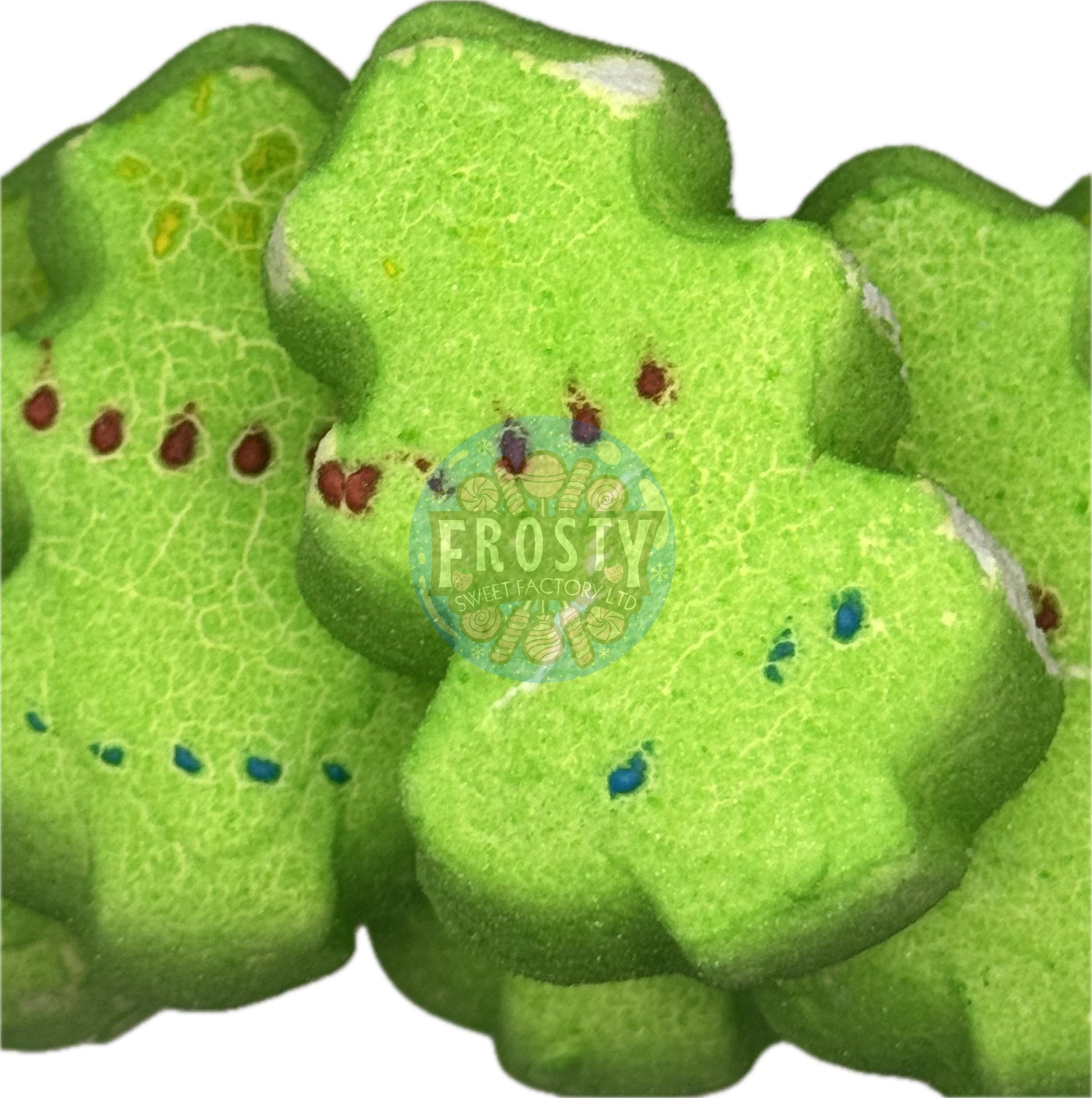 Freeze Dried Marshmallows Peeps Christmas Tree Mallows USA Marshmallow Candy Sweets, Vanilla, Gluten Free, Fat Free - Frosty Sweet Factory