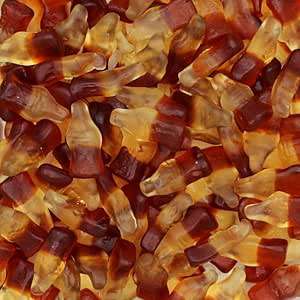 Frostys Non Fizzy Cola Bottles Halal Pick N Mix Candy Salad (Plain) - Frosty Sweet Factory