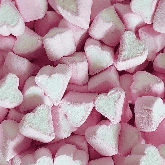 Frostys Mini Heart Mallows Hot Chocolate Marshmallow Topping Pick N Mix - Frosty Sweet Factory