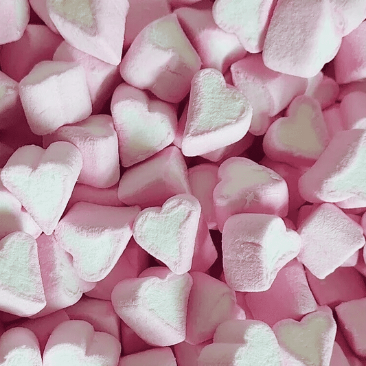 Frostys Mini Heart Mallows Hot Chocolate Marshmallow Topping Pick N Mix - Frosty Sweet Factory