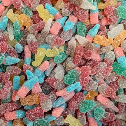 Frostys Gummy Tangy Mix Pick N Mix, Candy Salad Sweets Variety, Fruity, Mixed, Sour, Halal - Frosty Sweet Factory