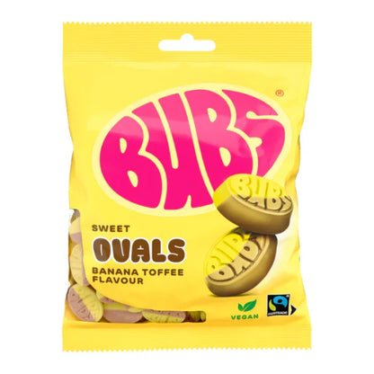 BUBS Sweet Banana Toffee Ovals 5.5oz (156g) - Frosty Sweet Factory