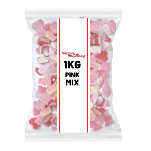 1KG Pink Mix Pick N Mix Candy Sweets Snacks