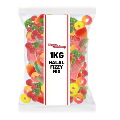 1KG Fizzy Halal Mix Pick N Mix Candy Sweets Snacks