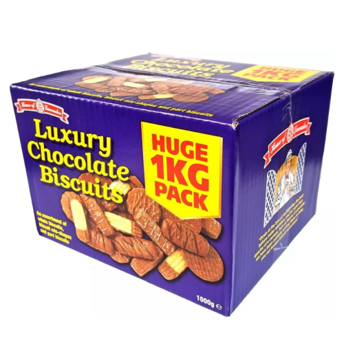 Luxury Chocolate Biscuits Box 1KG Biscuits Cookie's Snacks